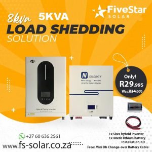 5kVA Load Shedding Solution