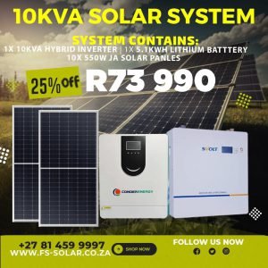 10kVA Solar System (10 Panel)