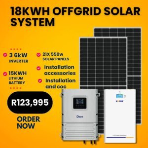 18kWh Offgrid Solar System