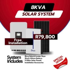 8kVA Solar System (Deye)