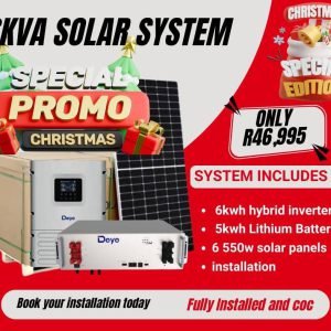 6kVA Solar System — Christmas Promo