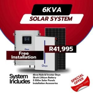 6kVA Solar System (Deye)