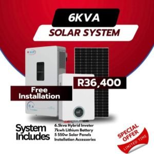 6kVA Solar System (SUN)