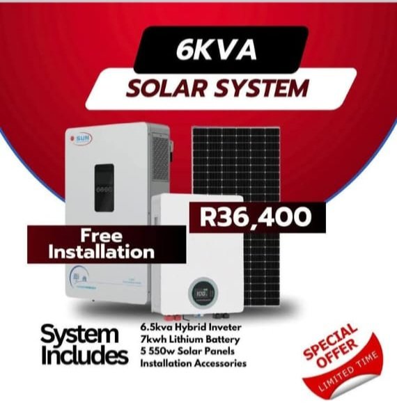 6kVA Solar System (SUN)